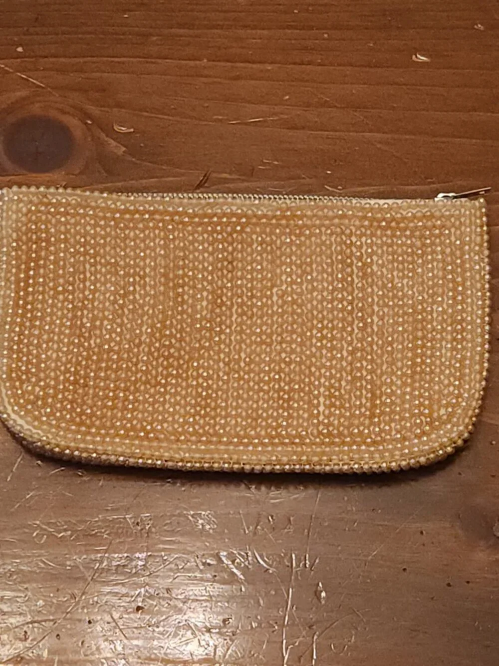 Vintage Regal Product Beaded Floral Clutch 4